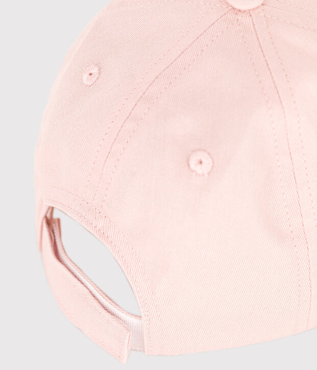Cappellino in denim rosa bambina rosa