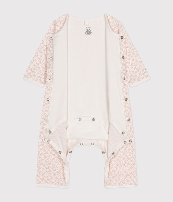 Bodyjama senza piedi in cotone MARSHMALLOW/ PANTY
