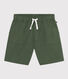 Shorts in twill di cotone e lino bambino