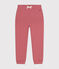 Pantaloni da jogging in molleton bambina rosa ROSEWOOD
