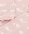 Tutina pigiama senza piedi in cotone stampato SALINE/ MARSHMALLOW