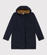 Parka foderato in sherpa per donna