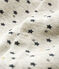 Tutina lunga da bebè in lana e cotone beige MONTELIMAR/bianco MULTICO CN
