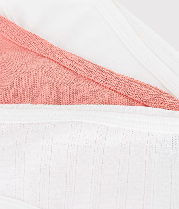 Lot de 3 culottes en coton multicolore