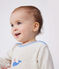 Pigiama in ciniglia con apertura sulla schiena neonato beige MONTELIMAR CHINE