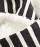 Sciarpa reversibile donna nero CITY/beige COQUILLE