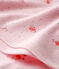 Lenzuolo bebè unisex fantasia rosa VIENNE/bianco MULTICO