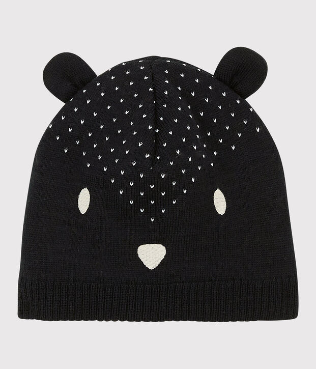 Cappellino in tricot beb&egrave;. blu