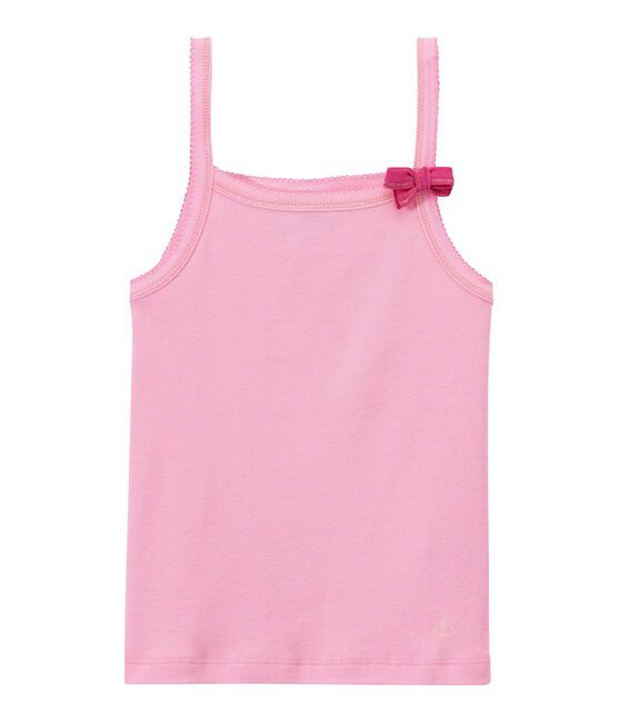 Canotta bambina rosa BABYLONE