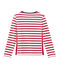 Marinière donna rosso TERKUIT/bianco MARSHMALLOW
