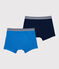 Confezione da 2 boxer ragazzo in cotone ed elastam variante 1