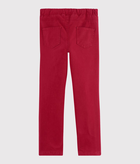 Pantaloni caldi bambino rosso TERKUIT