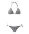 Costume due pezzi donna blu ABYSSE/bianco LAIT
