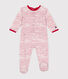Tutina pigiama neonato in ciniglia