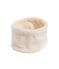 Ampia fascia per capelli bebè femmina bianco MARSHMALLOW