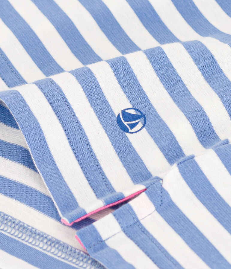 T-shirt LE BOXY in cotone rigato donna blu/bianco