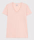 T-shirt LE DROIT scollo a V in cotone Donna