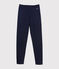 Legging bambina blu SMOKING