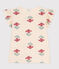 T-shirt in cotone stampato bambina  bianco AVALANCHE+ENNEIGE/ MULTICO
