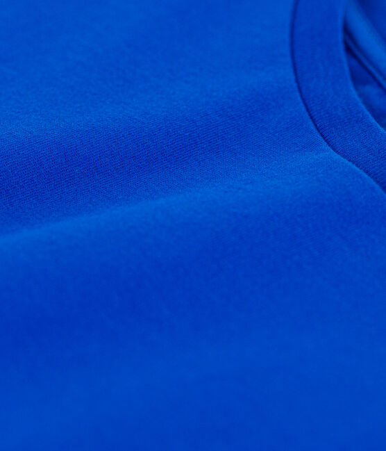 T-shirt LE BOXY in cotone donna blu PERSE