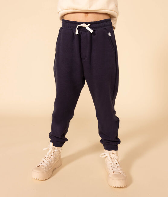 Pantaloni joggers bambino blu SMOKING