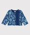 Cardigan bebè con stampa in tubique trapuntato CREPUSCULE/ ROVER
