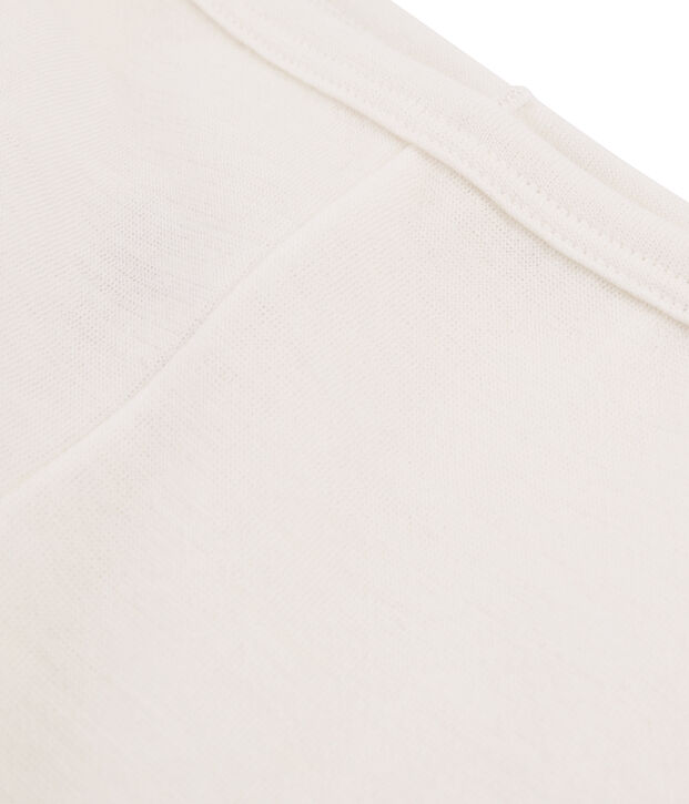 Leggings bambino in lana e cotone beige