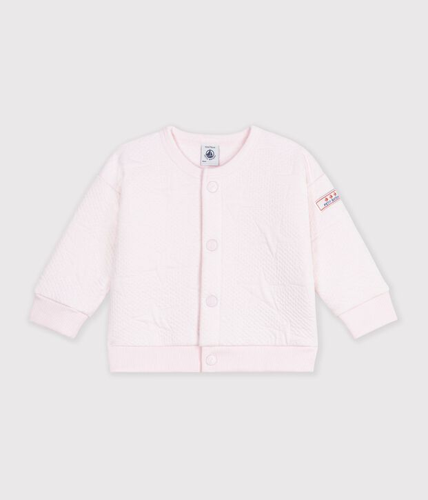 Cardigan in cotone spesso con motivo a stelle neonata BARELY