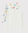 Confezione da 3 t-shirt a manica lunga stampa fiori bambina variante 1
