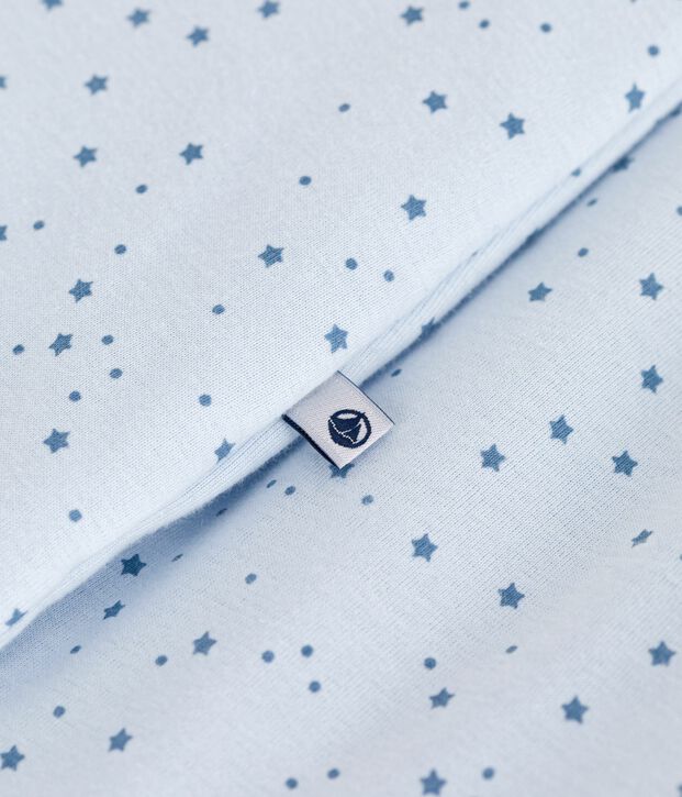Sacco nanna in cotone con stampa a stelle neonato TOG 1,5 blu/blu