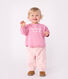 Felpa in cotone con motivo vintage Petit Bateau neonata