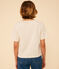 T-shirt LE BOXY in cotone donna ecru AVALANCHE