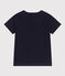T-shirt bambino in jersey blu SMOKING/bianco MULTICO