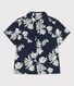 Camicia a manica corta in popeline bambino
