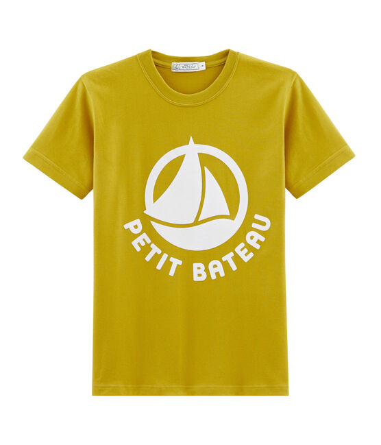 T-shirt con logo donna verde BAMBOO