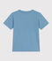 T-shirt a maniche corte bambino  blu AZUL