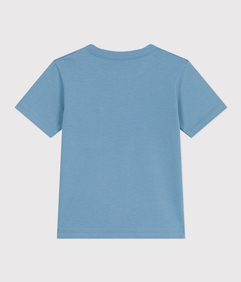 T-shirt a maniche corte bambino blu