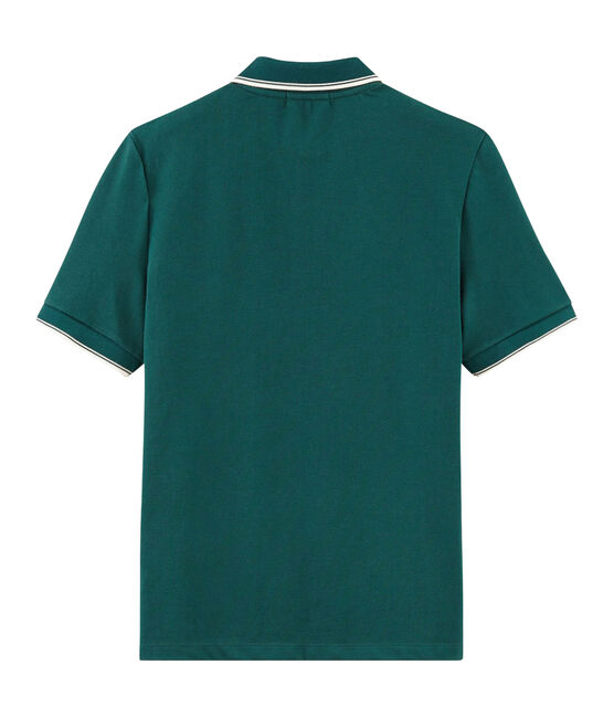 Polo maniche corte uomo verde PINEDE