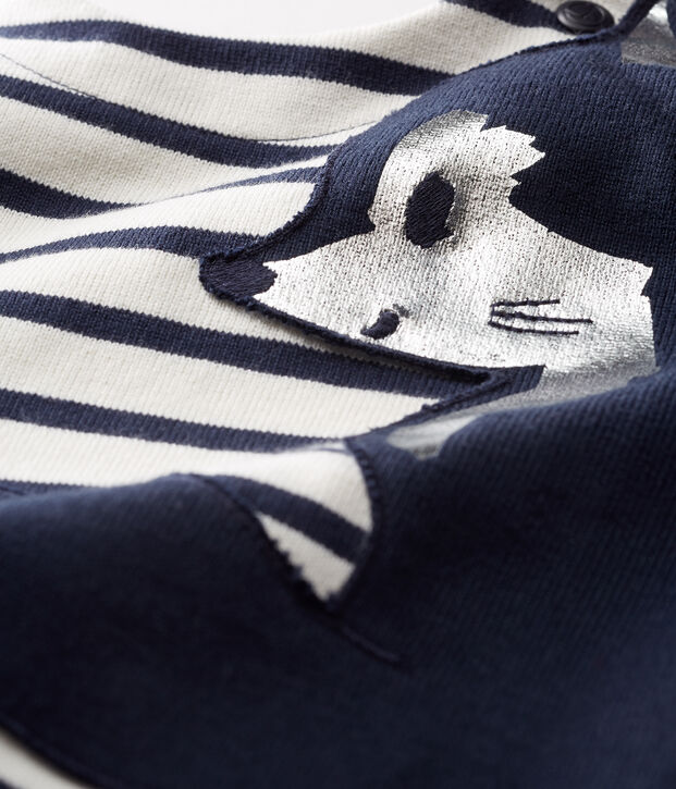 Marini&egrave;re beb&egrave; maschio rivisitata bianco/blu