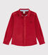 Camicia in velluto bambino