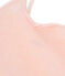 Canottiera con spalline donna bianco MARSHMALLOW/rosa ROSAKO