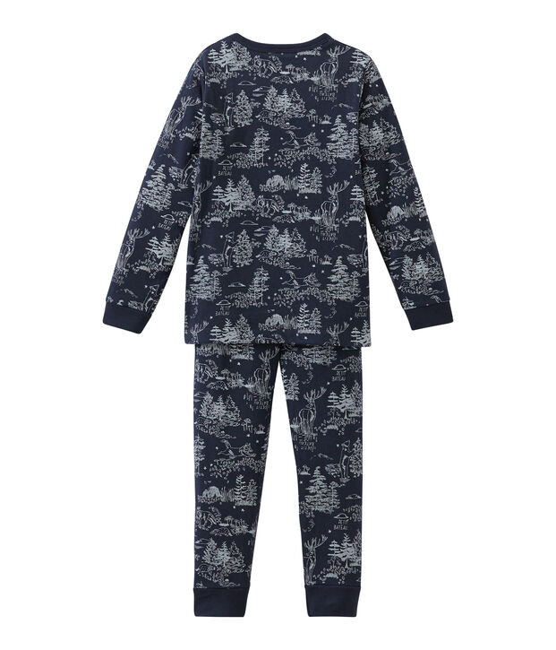 Pigiama per bambino blu/bianco