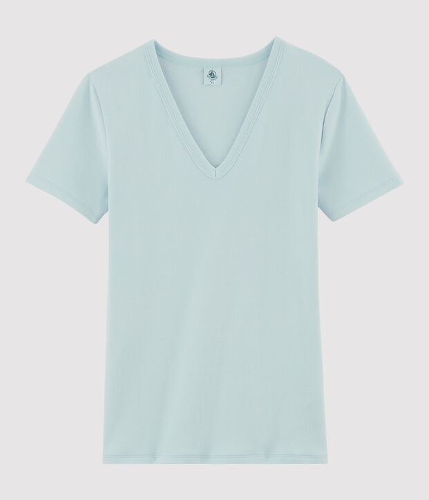 T-shirt iconica donna blu