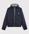 Giacca a vento calda e reversibile Donna/Uomo blu SMOKING