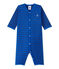 Tutina senza piedi bebè bambino blu PERSE/blu CHALOUPE