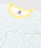 Pigiama fantasia bambina/bambino in cotone biologico bianco MARSHMALLOW/blu BRASIER