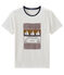Tee-shirt MC unisex bianco MARSHMALLOW