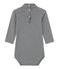 Body millerighe per bebé con collo arrotolato blu SMOKING/beige COQUILLE