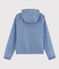 Giacchina antivento a righe Donna/Uomo blu SURF/bianco MARSHMALLOW