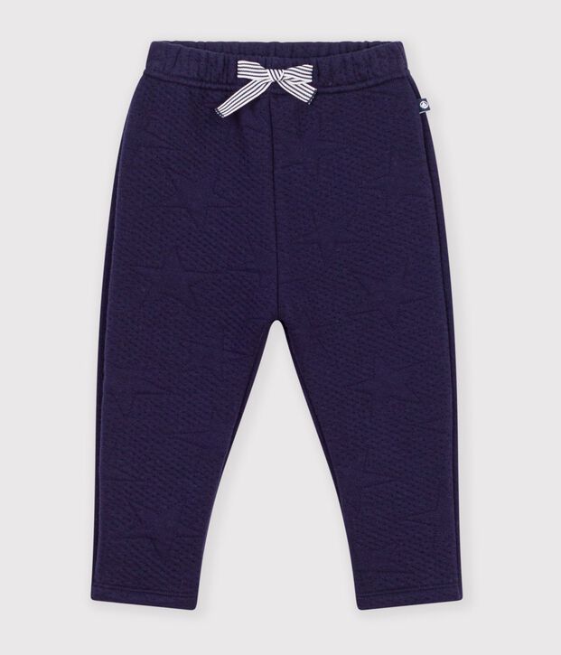 Pantaloni in cotone spesso con motivo a stelle neonata SOIR
